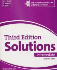 Solutions 3rd Edition Intermediate Teacher's Book with Teacher's Resource Disc and Workbook Audio