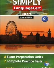 Simply LanguageCert Level C1 Self-Study Edition - 8 Exam Preparation Units & 2 Complete Practice Tests (Student's Book + MP3 + answer key)