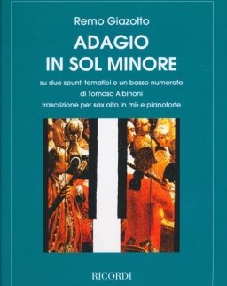 Albinoni - Giazotto: Adagio altszaxofonra
