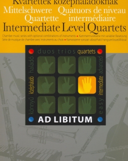 Kvartettek középhaladóknak - Ad libitum sorozat, választható hangszerösszeállítással