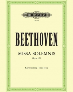 Ludwig van Beethoven: Missa Solemnis - zongorakivonat