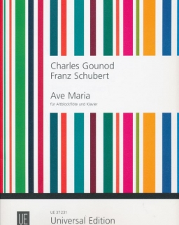Charles Gounod/Franz Schubert: Ave Maria - altfurulyára, zongorakísérettel