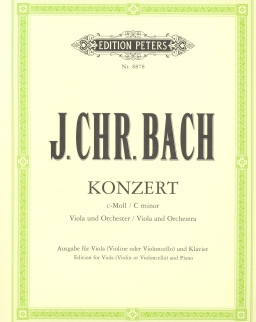 Johann Christian Bach: Concerto for Viola (c-moll)