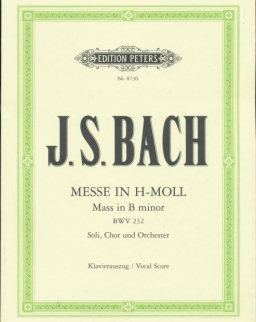 Johann Sebastian Bach: Messe in h - moll - zongorakivonat