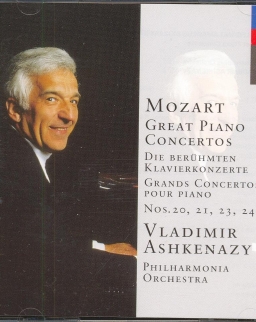 Wolfgang Amadeus Mozart: Great Piano Concertos (467,491,503,466,488) - 2 CD