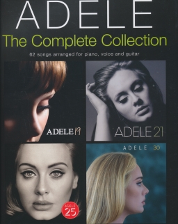 Adele: The Complete Collection (ének-zongora-gitár)