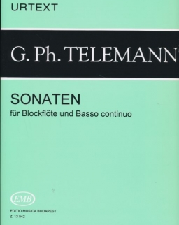 Georg Philipp Telemann: Sonaten furulyára (Urtext)