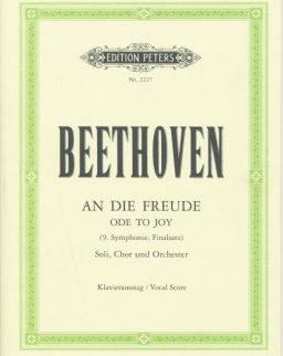 Ludwig van Beethoven: An die Freude (Örömóda, a IX. szimfónia zárótétele) - zongorakivonat