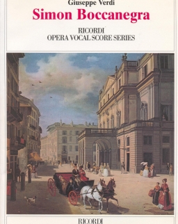 Giuseppe Verdi: Simon Boccanegra - zongorakivonat (olasz)