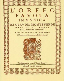 Claudio Monteverdi: L' Orfeo - zongorakivonat (olasz)