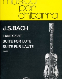 Johann Sebastian Bach: Lantszvit  BWV 997 gitárra