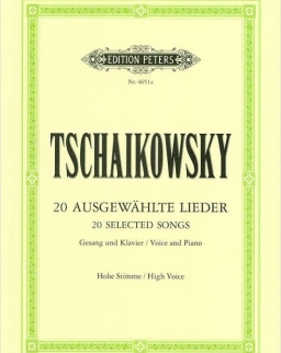 Pyotr Ilyich Tchaikovsky: Lieder - hohe stimme