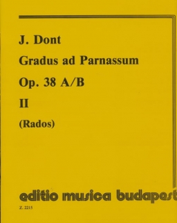Jakob Dont: Gradus ad Parnassum op. 38/2.