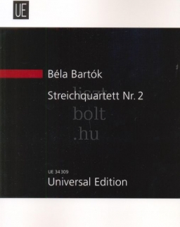 Bartók Béla: String Quartet No. 2 kispartitúra