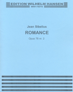 Jean Sibelius: Romance - hegedűre vagy csellóra zongorakísérettel