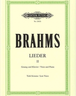 Johannes Brahms: Lieder II. tiefe
