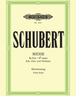Franz Schubert: Messe Esz-dúr - zongorakivonat