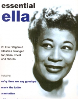Ella Fitzgerald: Essential Ella (ének-zongora-gitár)