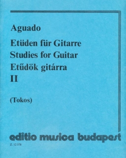 Dionsio Aguado: Etüdök gitárra 2.