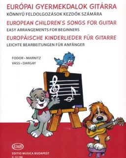 Európai Gyermekdalok gitárra