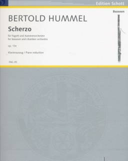 Bertold Hummel: Scherzo - fagottra, zongorakísérettel (op. 13e)