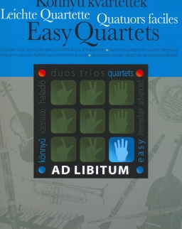 Könnyű kvartettek - Ad libitum sorozat, választható hangszerösszeállítással