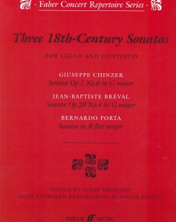 Three 18th-Century Sonatas for Cello and Continuo