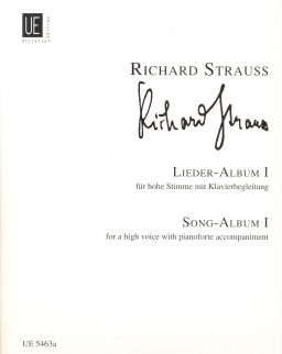 Richard Strauss: Lieder 1. - hohe Stimme