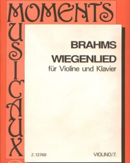 Johannes Brahms: Wiegenlied hegedűre