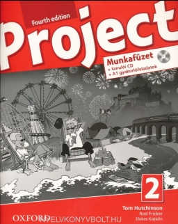 Project 2 munkafüzet + tanulói CD + A1 gyakorlófeladatok - 4th Edition