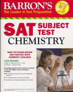 Barron's SAT Subject Test Chemistry 13th Edition