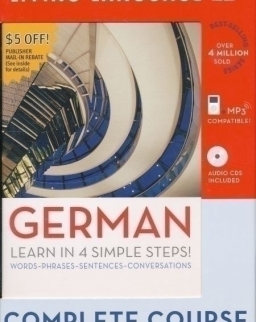 Living Language - German - Complete Course The Basics - Book & 4 Audio CDs + Dictionary