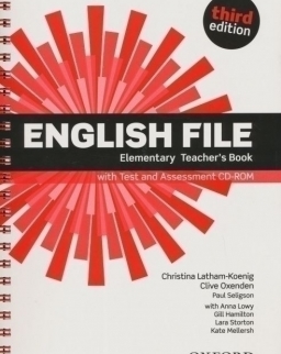 English File - 3rd Edition - Elementary Teacher's Book with Test and Assessment CD-ROM
