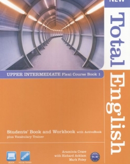 New Total English Upper-Intermediate Flexi Course Book 1 with DVD