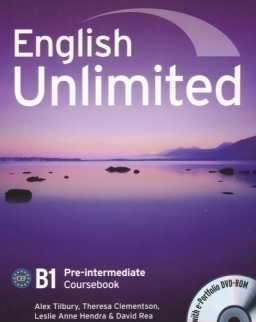 English Unlimited B1 Pre-Intermediate Coursebook with e-Portfolio DVD-ROM