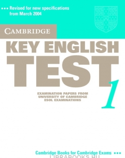 Cambridge Key English Test 1 Official Examination Past Papers 2nd Edition Student's Book