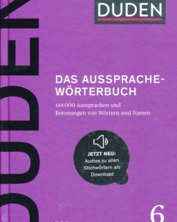 Das Aussprachewörterbuch (8. Auflage) - Der Duden in 12 Bänden/Band 6