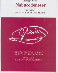 Giuseppe Verdi: Nabucco - zongorakivonat kritikai kiadás (olasz, angol)
