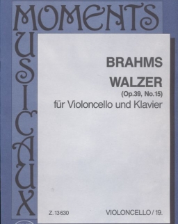 Johannes Brahms: Walzer csellóra