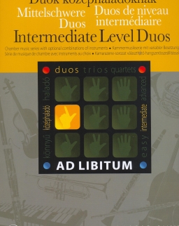 Duók középhaladóknak - Ad libitum sorozat, választható hangszerösszeállítással