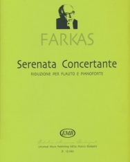 Farkas Ferenc: Serenata Concertante - fuvolára, zongorakísérettel
