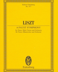 Liszt Ferenc: Faust Symphony - kispartitúra