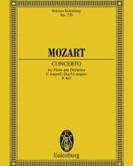 Wolfgang Amadeus Mozart: Concerto for piano K. 467. - kispartitúra