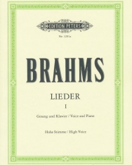 Johannes Brahms: Lieder I. hohe