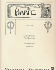 Liszt Ferenc: Liebesträume - hárfára