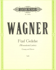 Richard Wagner: Fünf Gedichte (Wesendonck - dalok) magas hangra