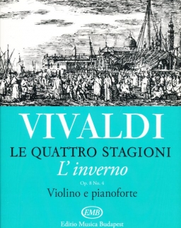 Antonio Vivaldi: Quattro stagioni 4. (L'inverno) hegedűre