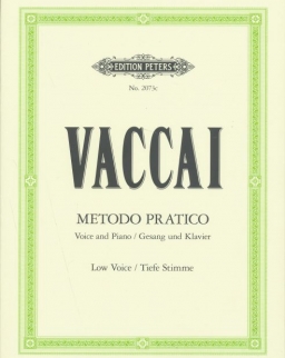Nicola Vaccai: Metodo Practico - mély