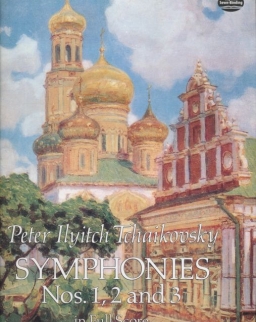 Pyotr Ilyich Tchaikovsky: Symphony 1,2,3 - partitúra