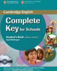 Complete Key for Schools Student's book without Answers & CD-ROM